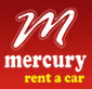 Mercury Rent a car Logo